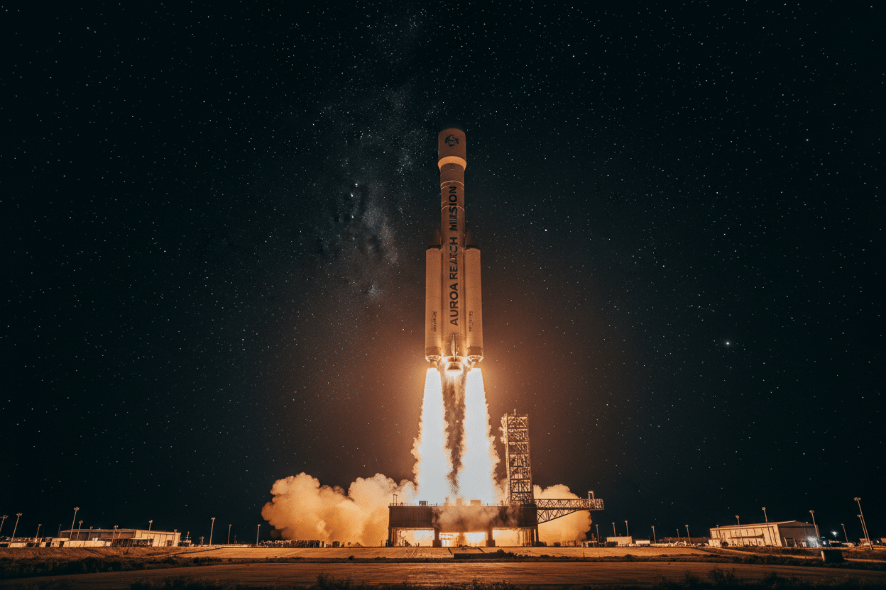 Space Agency Launches New Research Mission